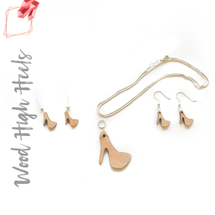 Wood Jewelry Heels (Package.Price)