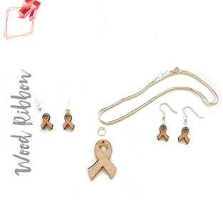 Wood Jewelry Ribbon (Package.Price)