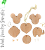 Wood Jewelry Samples (Package 24 Units)