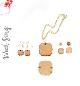 Wood Jewelry Sign Soto (Package.Price)