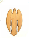 Laser Engraving Wood Christmas Ornaments Angel David