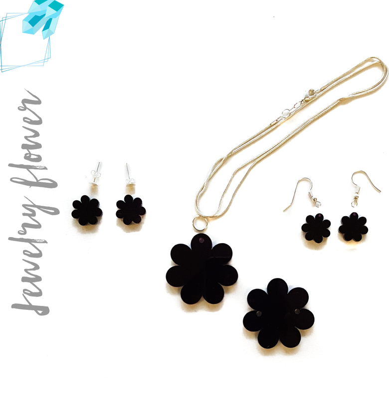 Acrylic Jewelry Flower