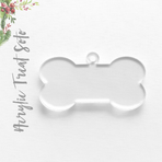 Acrylic Christmas Ornaments Dog Bone Soto
