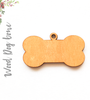 Wood Christmas Ornaments Dog Bone Soto  (Package.Price)